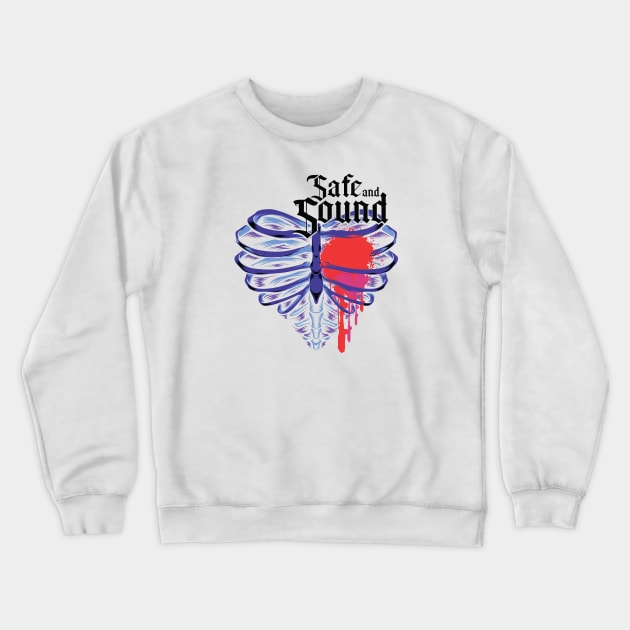 Safe and Sound Crewneck Sweatshirt by RepubliRock